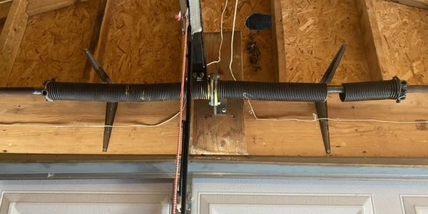 broken garage door spring