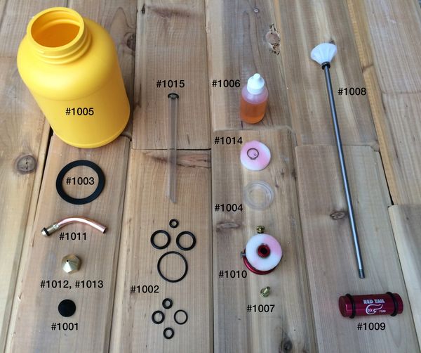 SEALKIT / REBUILD KIT INCLUDES THE FOLLOWING ITEMS : #1001,#1002,#1003,#1004,#1005,#1006