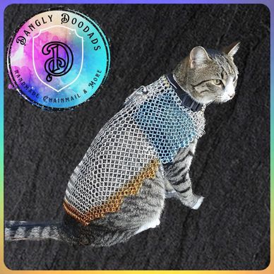 Cat chainmaille coat