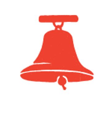 Logo for Bellwoods Brewery is a red bell