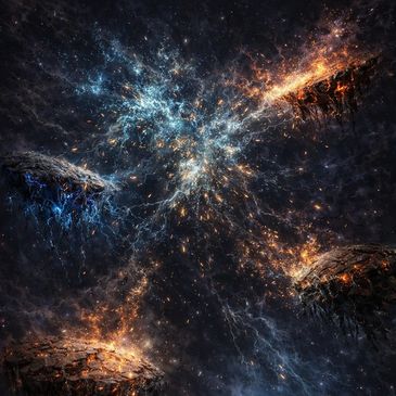 The Shattering where Travara dissolves and spreads Cronux across the universe
