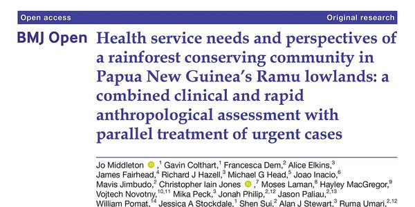 Article: Middleton J et al, 2023, Health service needs and perspectives