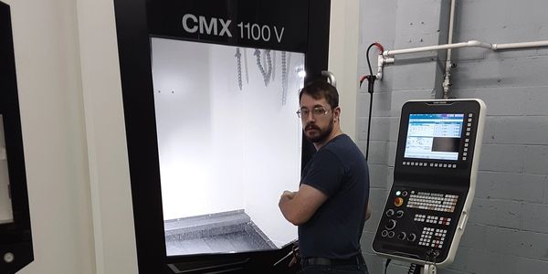 David Smith, Master CNC Programer as work!