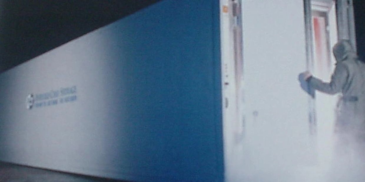 portable cold storage unit, cold storage pod, refrigerated trailer, reefer container, seabox