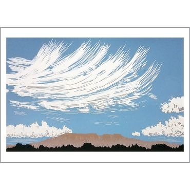 Cirrus Cloudscape Art Card