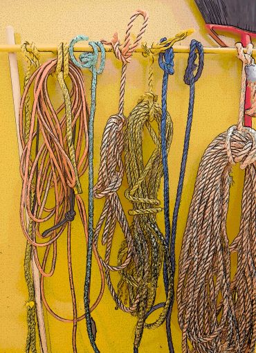 Ropes on a Boat