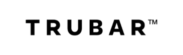 Logo with bold letters spelling TRUBAR