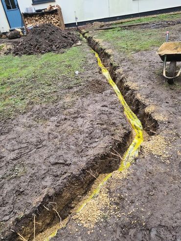 underground gas tank installation