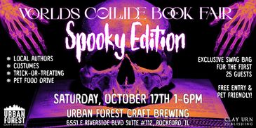 Worlds Collide Spooky Edition Graphic for October 17th 2026