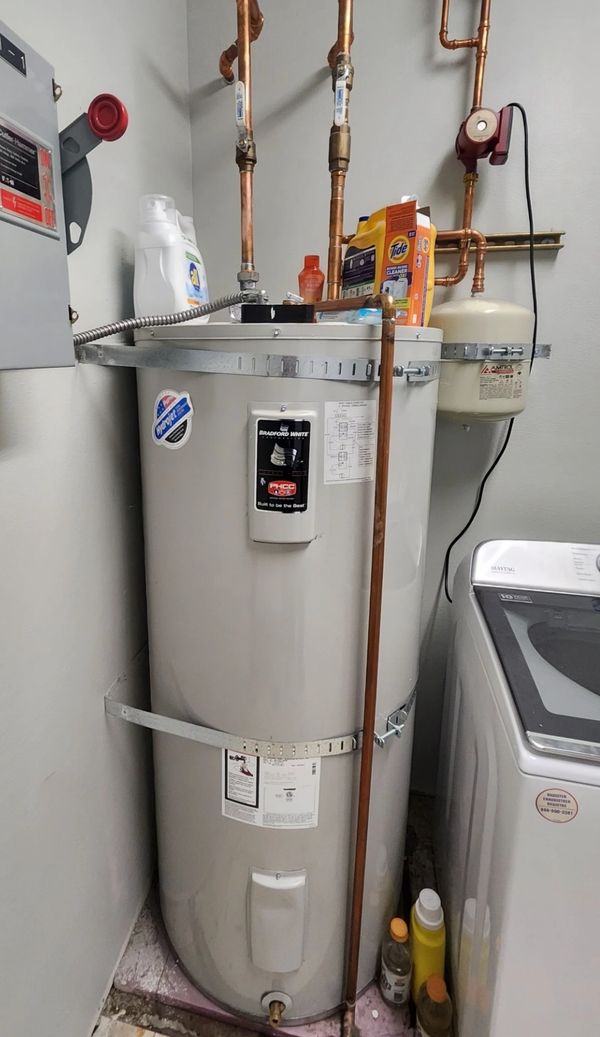 80 Gallon Bradford White Water Heater installation.