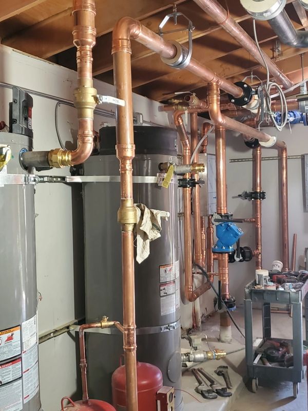 Domestic Hot Water Heating System.