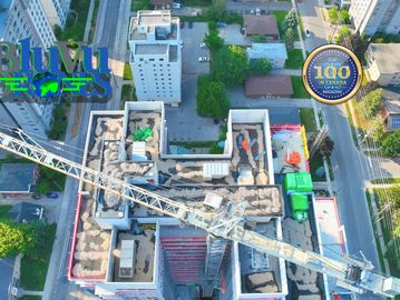 Construction site inspection, drone inspection services, kitchener, waterloo, guelph, cambridge