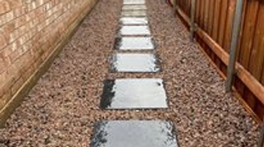 Hardscape has a variety of benefis. Creating walkways can make it easier to get around your home, he