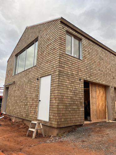 Cedar siding