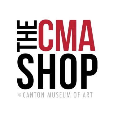 words that read "The CMA Shop at Canton museum of Art"