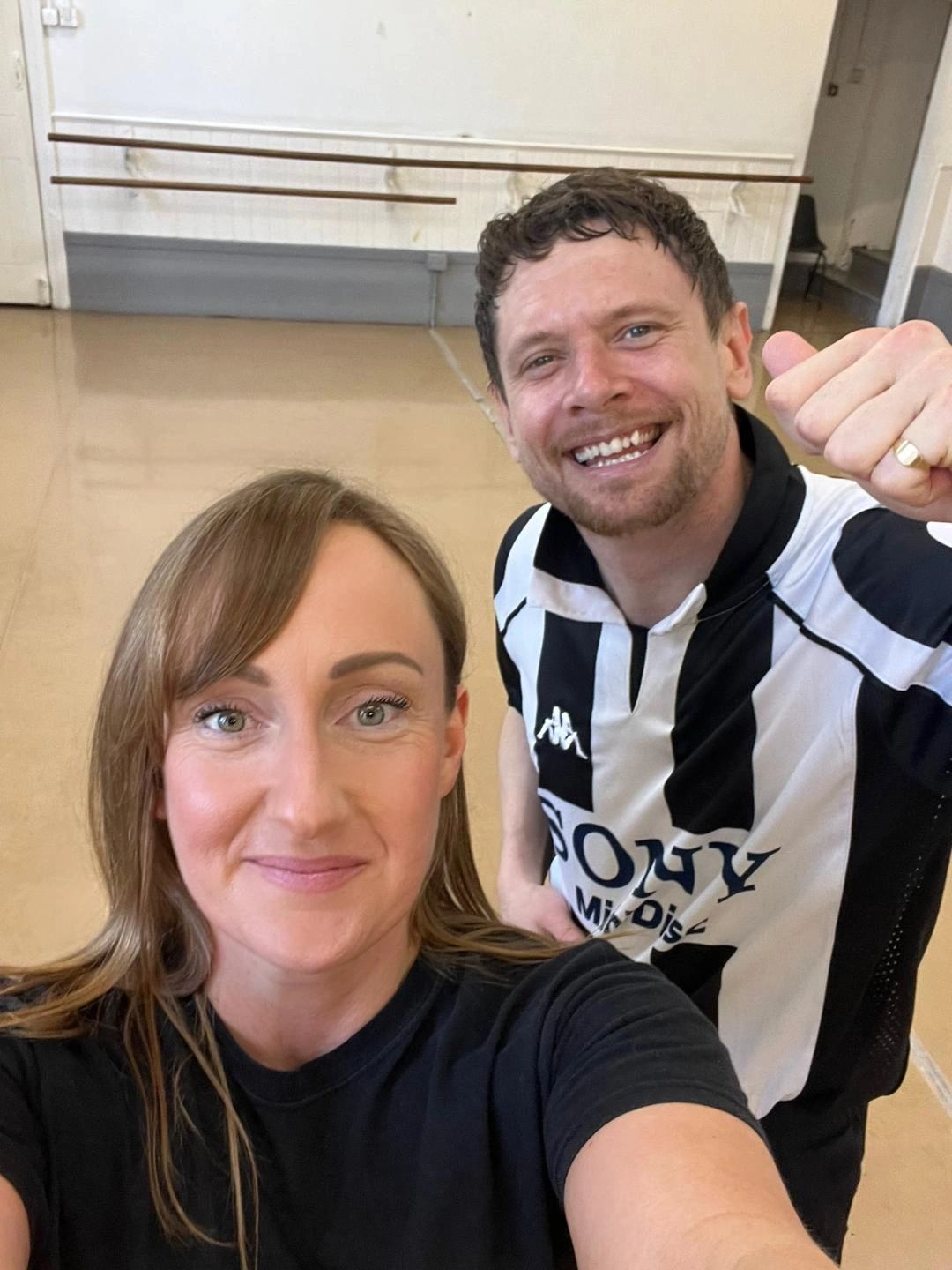 Miss Angela teaches Jack O'Connell in preparation for Sinners