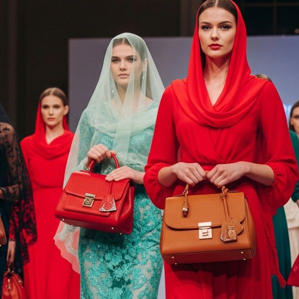 Vêtements et sacs à main cuir couleur 