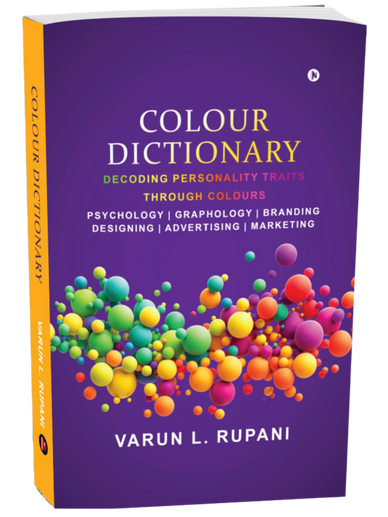Book titled 'Colour Dictionary' by Varun L. Rupani on color psychology and marketing.