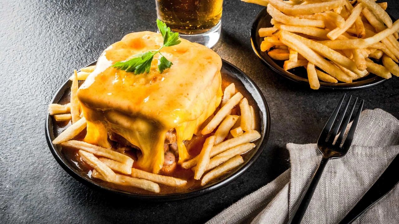 Francesinha, a must try in Porto