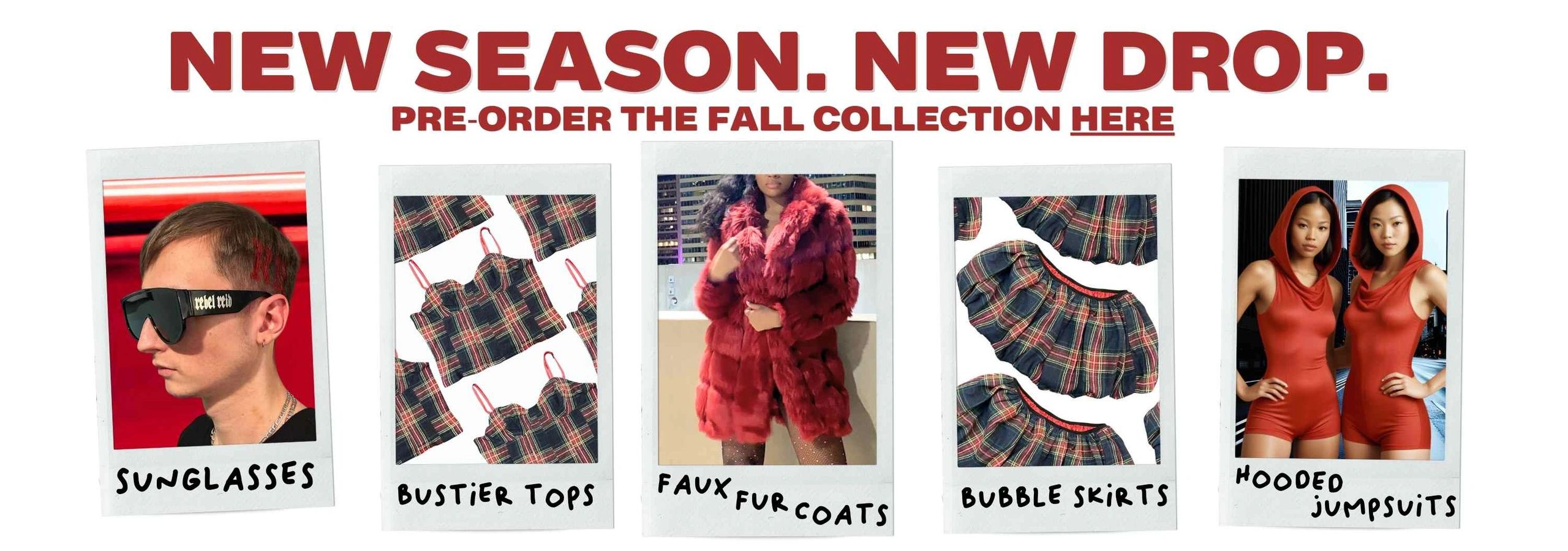 Link to new fall womens fashion collection for pre order