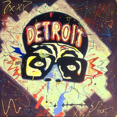 Painted directly over a Do Not Enter sign, this piece reimagines Spike Lee’s iconic Brooklyn image