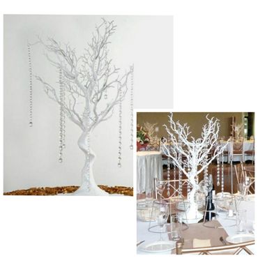 Wedding Centerpiece 
Toronto decor rental 
Toronto centerpiece
Centerpiece rental
manzanita tree 