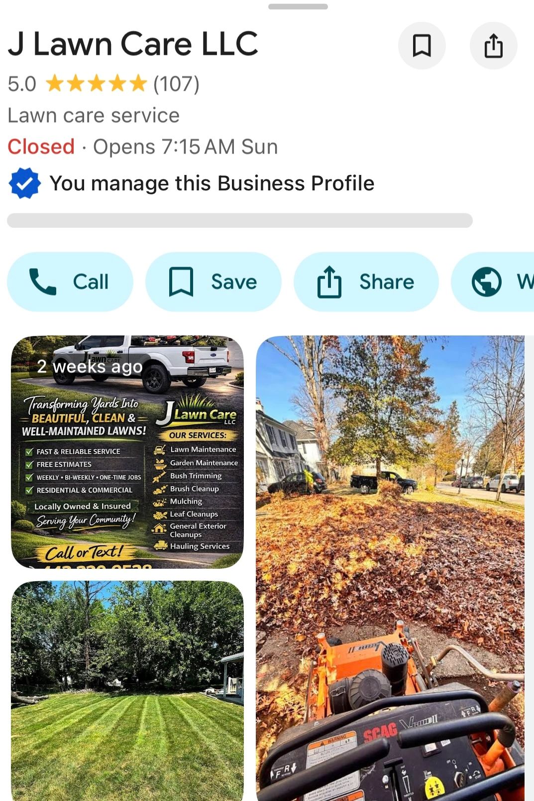 Check us out on google! Over 100+ 5 star reviews! You could be next, contact us for a free quote!