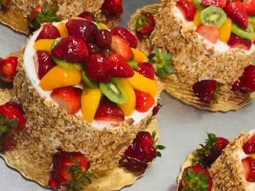 Our signature fruit cake...delicious 