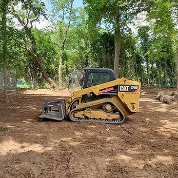 LIL Bulldozer Clearing Land