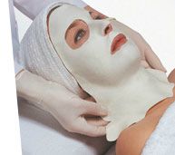 Algo mask skin care treatment