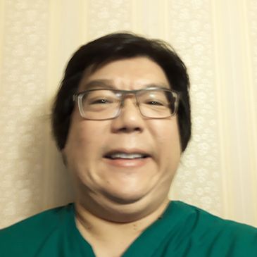 Selfie of a man smiling at the camera