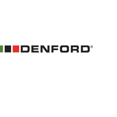Denford logo with green, black, and red squares.