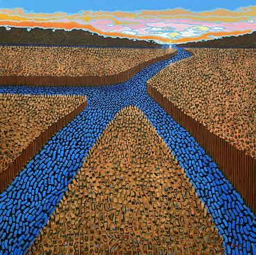 "Another Way Home" - 36"x 36"