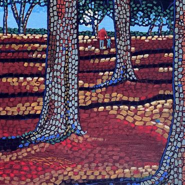 "This Way Papa!" - 12"x 12"