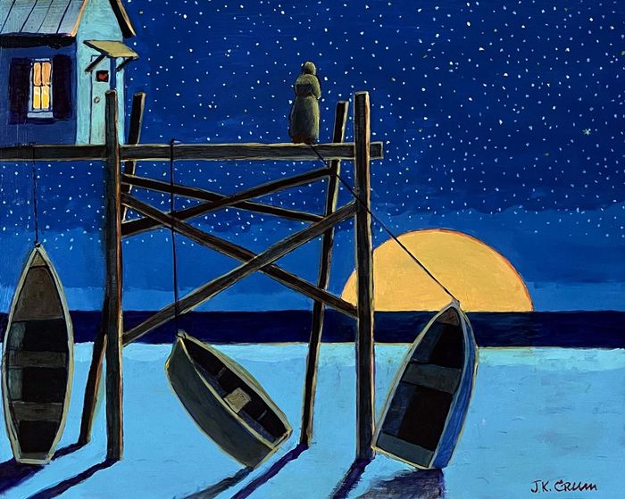 An introspection that speaks to possibility while alone with one's thoughts.