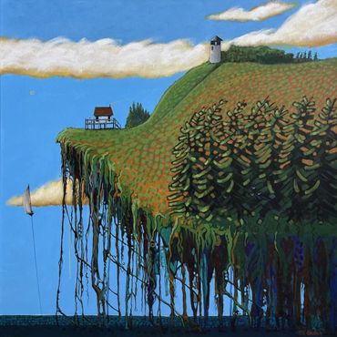 "I Will Wait For You" - 30"x 30"