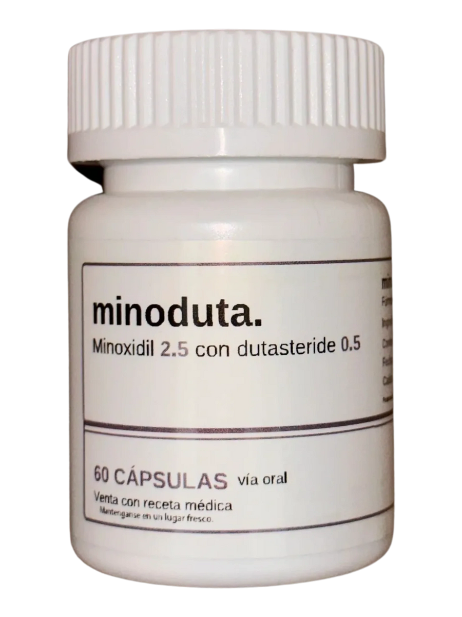 Minoduta minoxidil 2 5mg con dutasteride 0 5mg