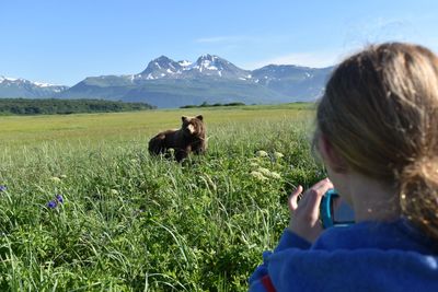 Bear viewing in Katmai National Park