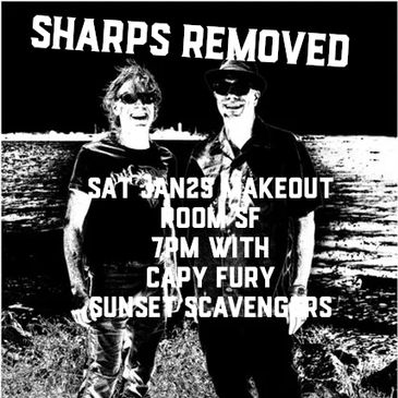 NEXT SHOW Jan 25 at Make Out Room in San Francisco with Cape Fury and Sunset Scavengers Early start 