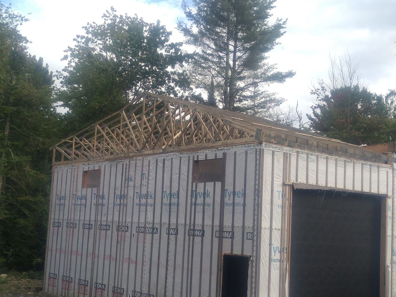 Poutres en bois massif