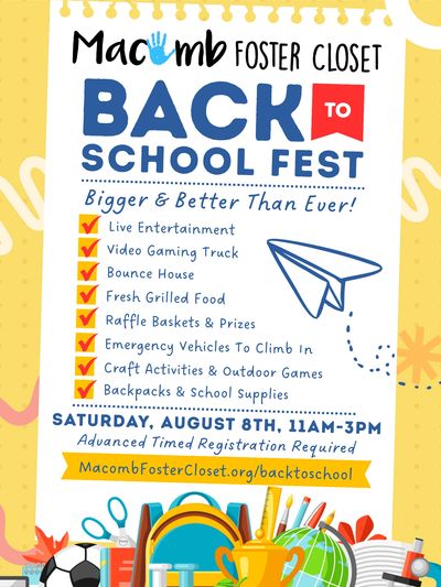 Back To School Fest Flyer