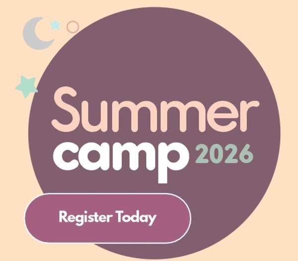 Summer camp 2026 registration announcement with a call to action.