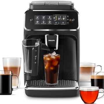 Philips 3200 Series Fully Automatic Espresso Machine - LatteGo Milk Frother & Iced Coffee