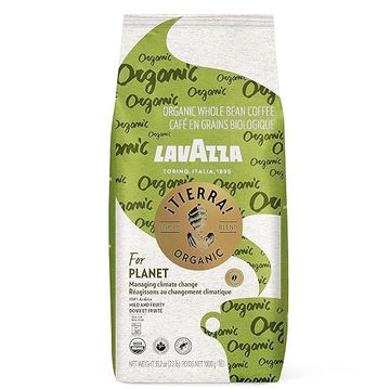 Lavazza Organic Tierra! Whole Bean Coffee Blend