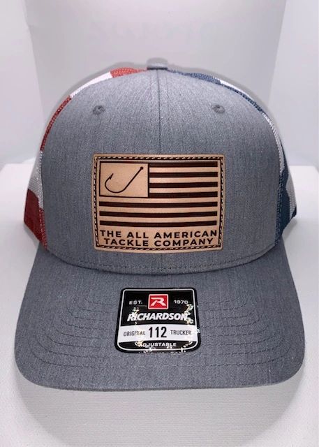 All American Hat - American Flag - Center Logo