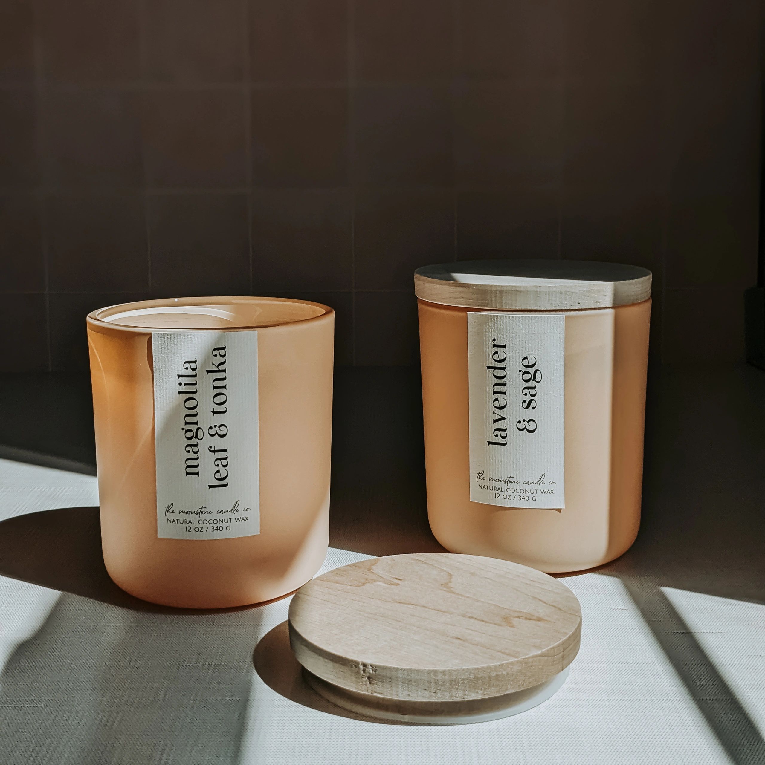 moonstone candle moonstone candle