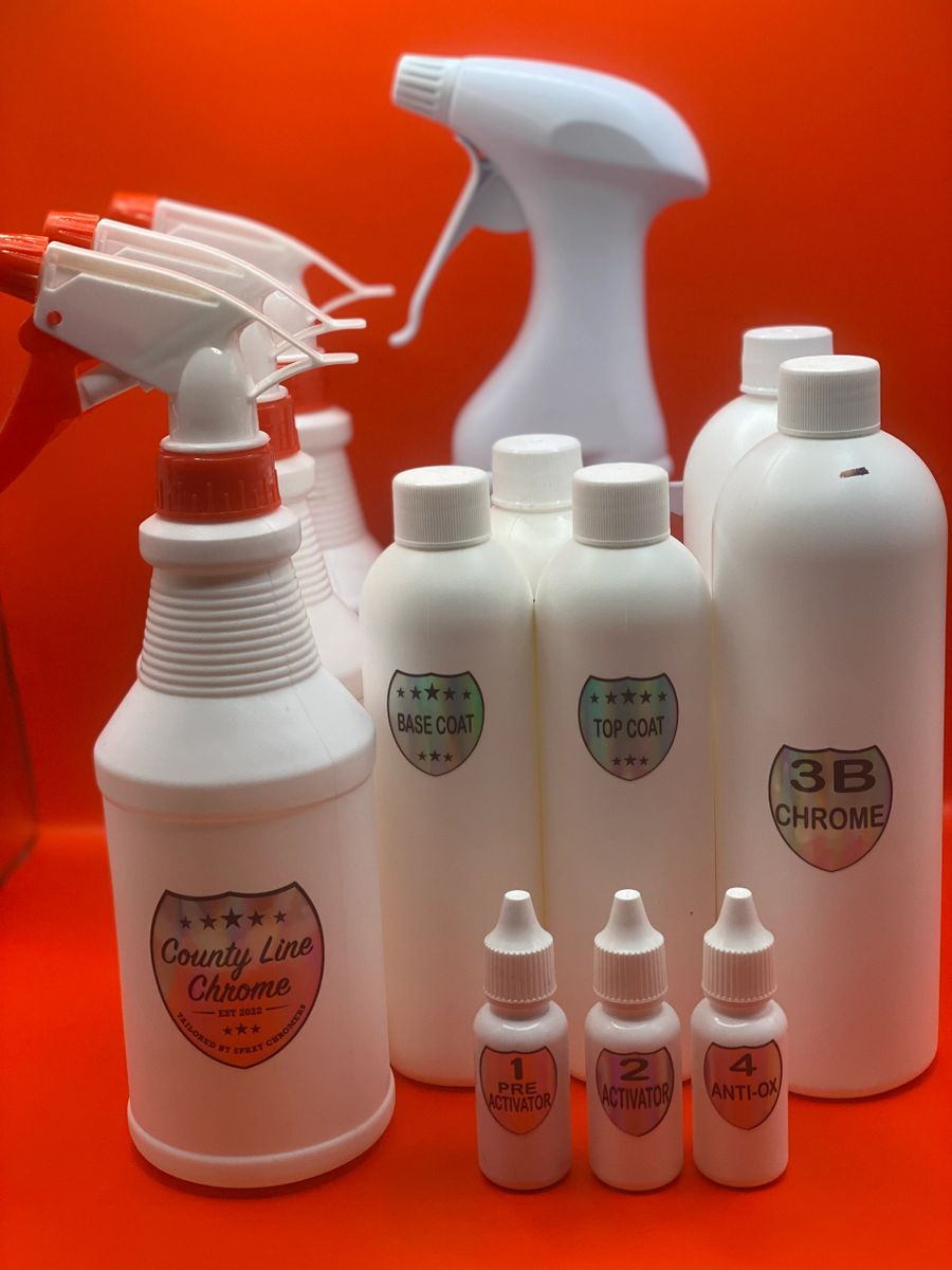Spray Chrome At Home DIY Kit New Price