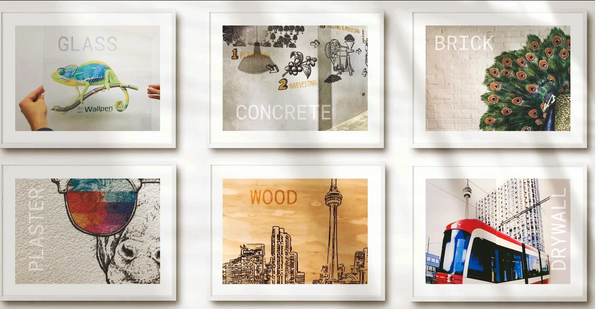 GLASS, DRYWALL, CONCRETE, WOOD, PLASTER, METAL, PLASTIC, STONE