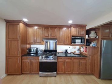 A kitchen remodel job.