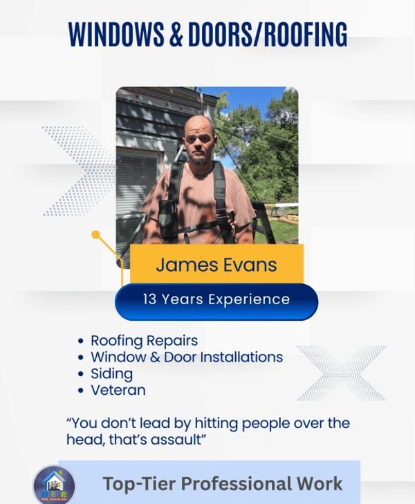 The profile of our roofing foreman.